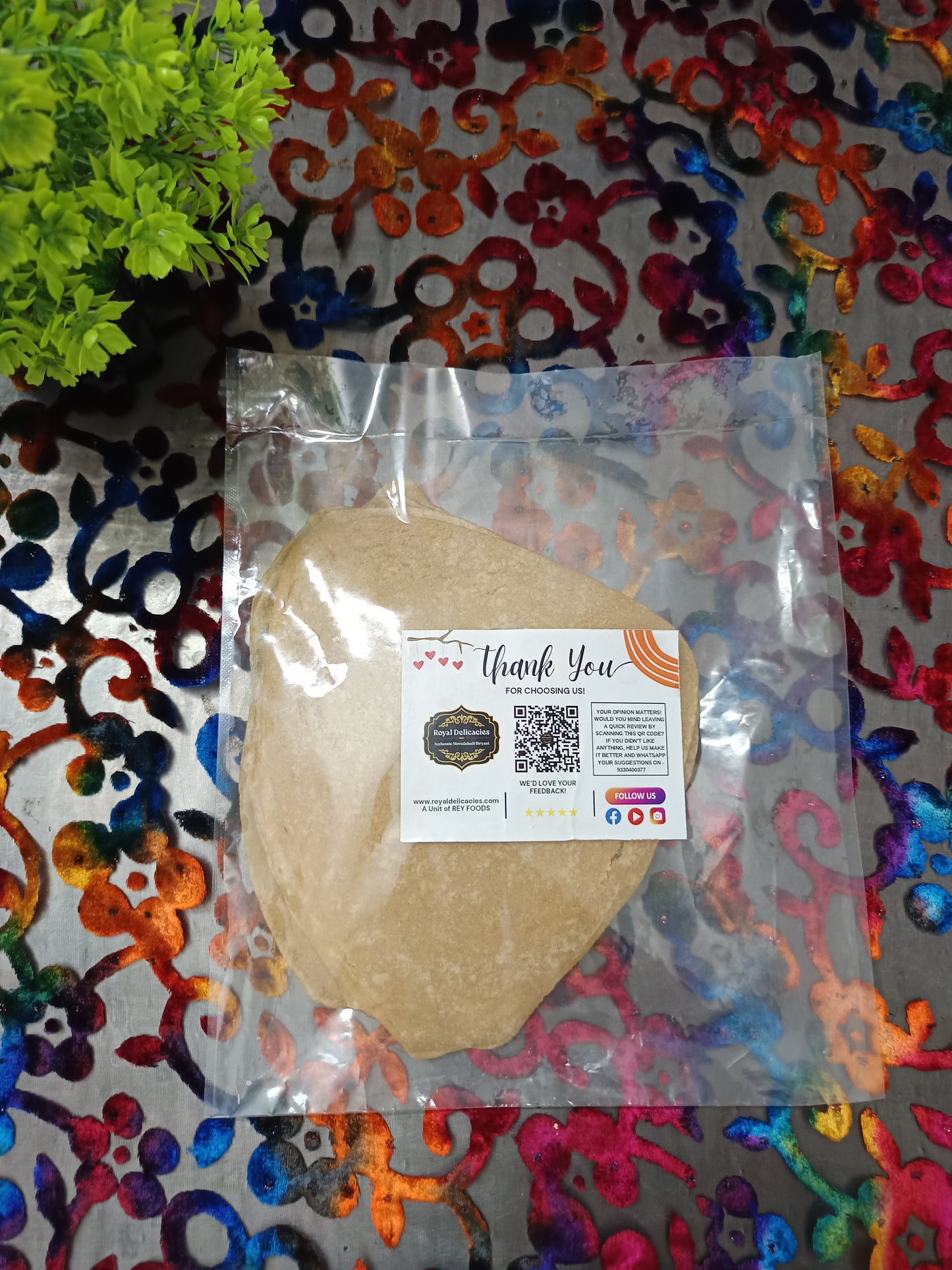 Home Style Paratha (Atta)